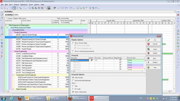 How To Convert A Project S Wbs To Activity Codes In Oracle Primavera P6